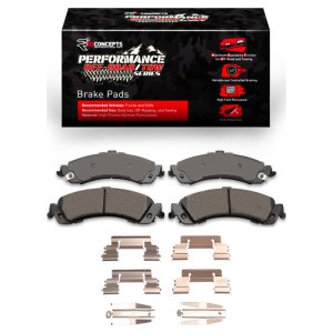 Cadillac Escalade ESV Brake Pads - Rear - R1 Concepts - Off-Road/Tow - `00-`06
